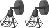 Beliani Erma Muurlamp Metaal 16 X 10 Cm