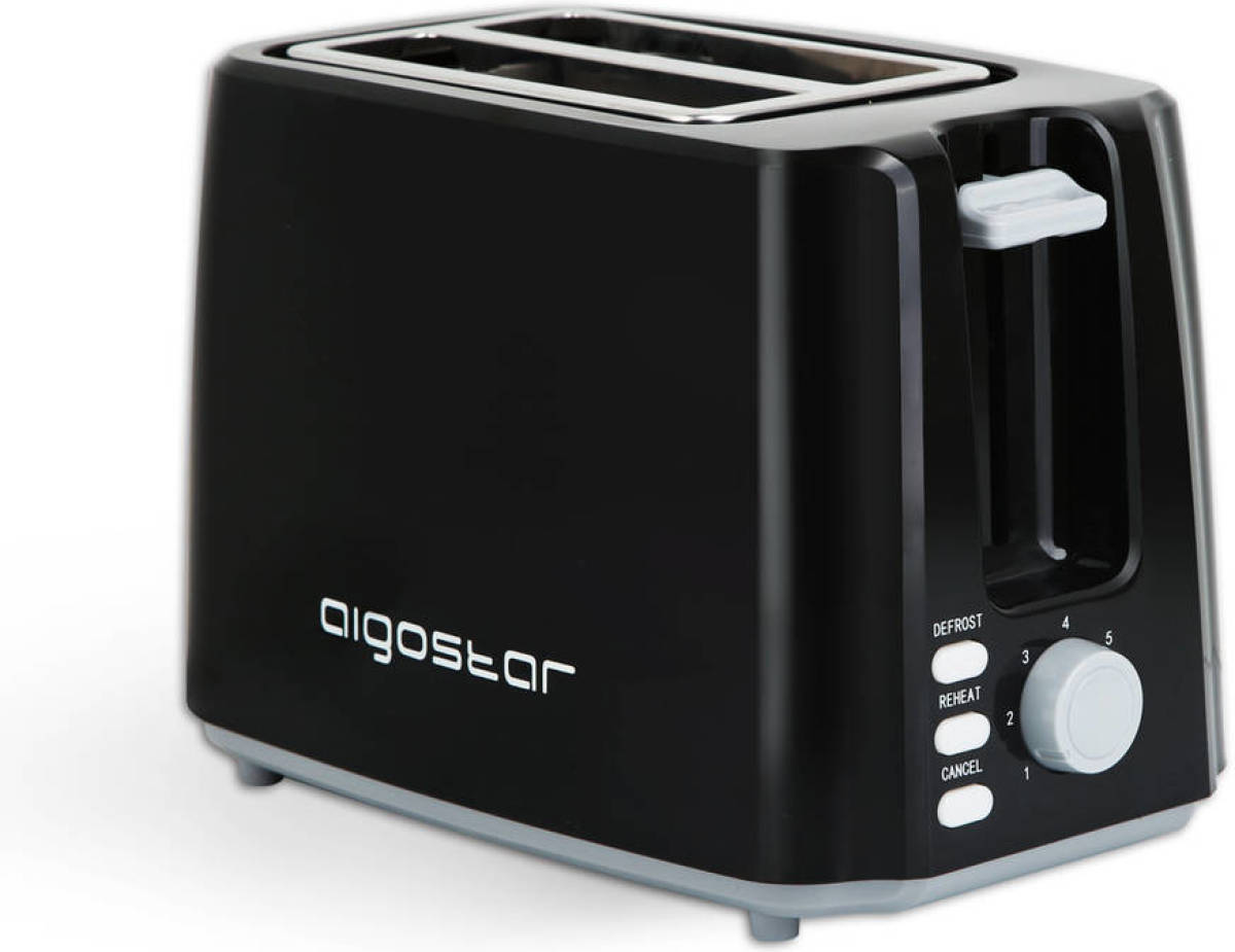 Aigostar warrior 30jrl - broodrooster - zwart