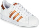 adidas Originals Superstar sneakers wit/koper