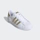 adidas Originals Superstar sneakers wit/goud