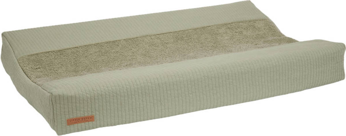 Little Dutch aankleedkussenhoes Pure Olive