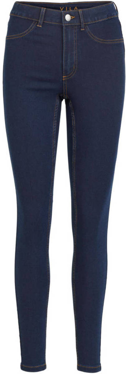 VILA skinny jegging VIJEGGY dark blue denim