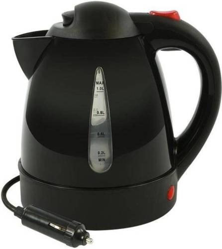 ProPlus waterkoker 12V zwart 1 liter