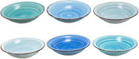 Easyline Diepe Borden Ocean Blue Ø 21 cm - 6 Stuks
