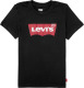 Levi's Kids T-shirt Batwing met logo zwart