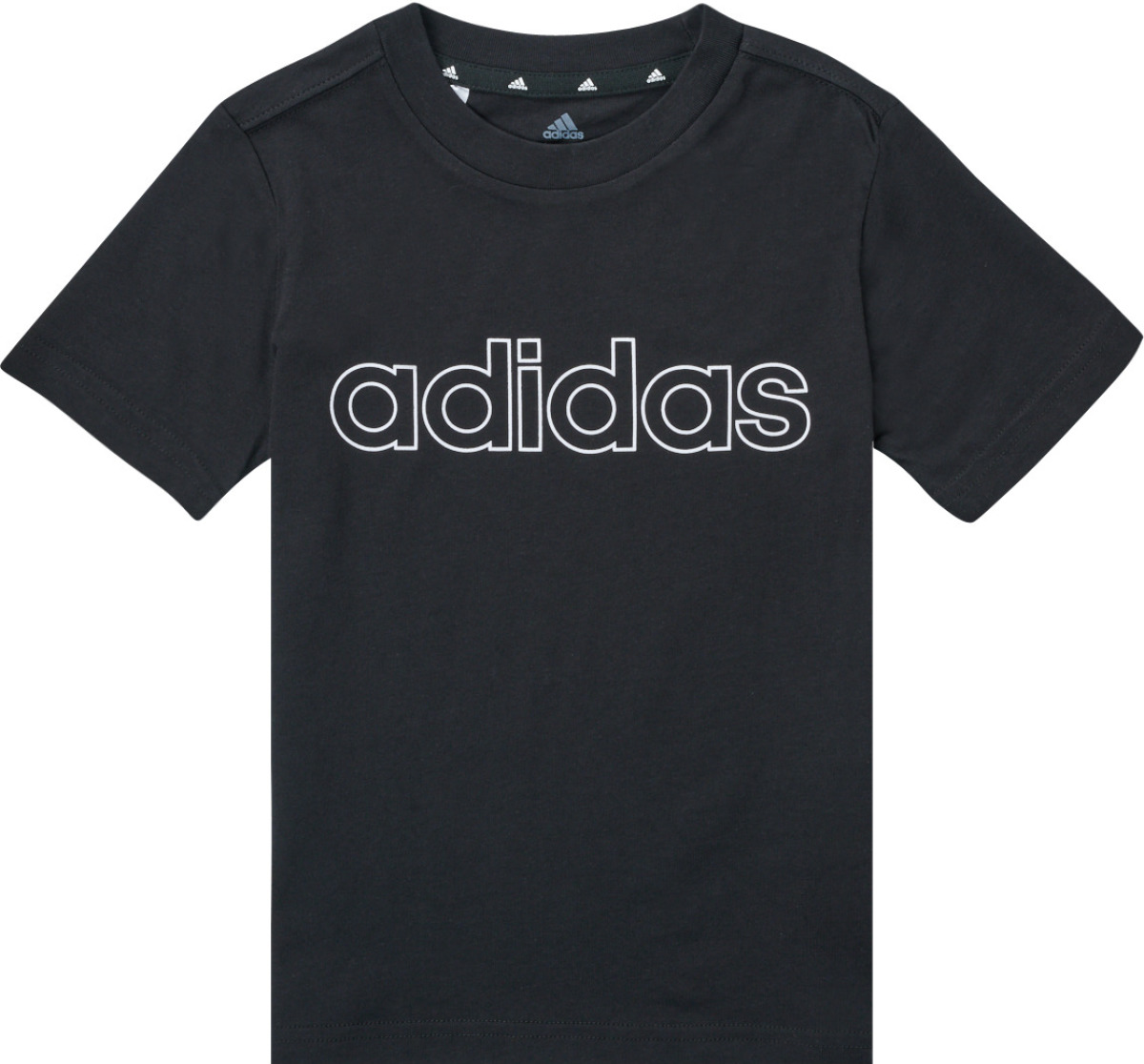 adidas Performance sport T-shirt zwart/wit