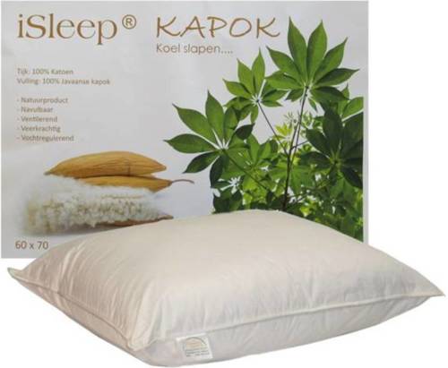 iSleep Kapok hoofdkussen - 1100 Gram