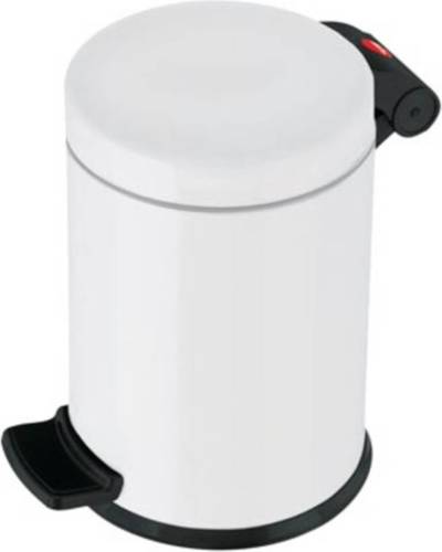 Hailo pedaalemmer voor sanitair, 4 L, wit