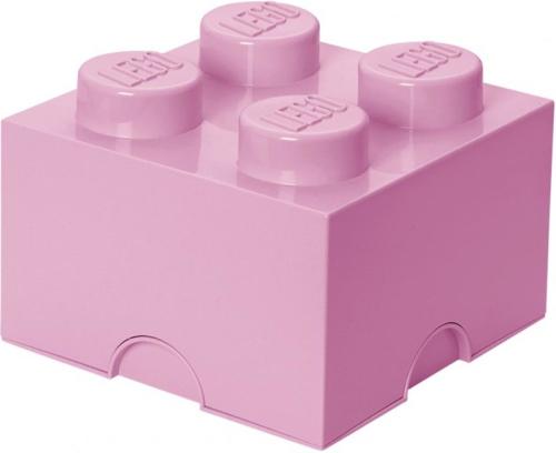 LEGO Brick 4 opbergbox - roze