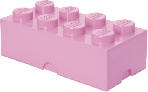 LEGO Brick 8 opbergbox - roze