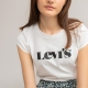 Levi's Kids T-shirt Graphic met logo wit