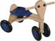 Van Dijk Toys houten loopfiets Blauw - berken