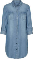 VERO MODA blousejurk VMSILLA blauw