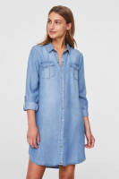 VERO MODA blousejurk VMSILLA blauw
