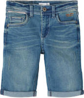 NAME IT KIDS slim fit jeans bermuda Theo stonewashed
