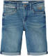 NAME IT KIDS slim fit jeans bermuda Theo stonewashed
