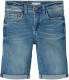 NAME IT KIDS slim fit jeans bermuda Theo stonewashed