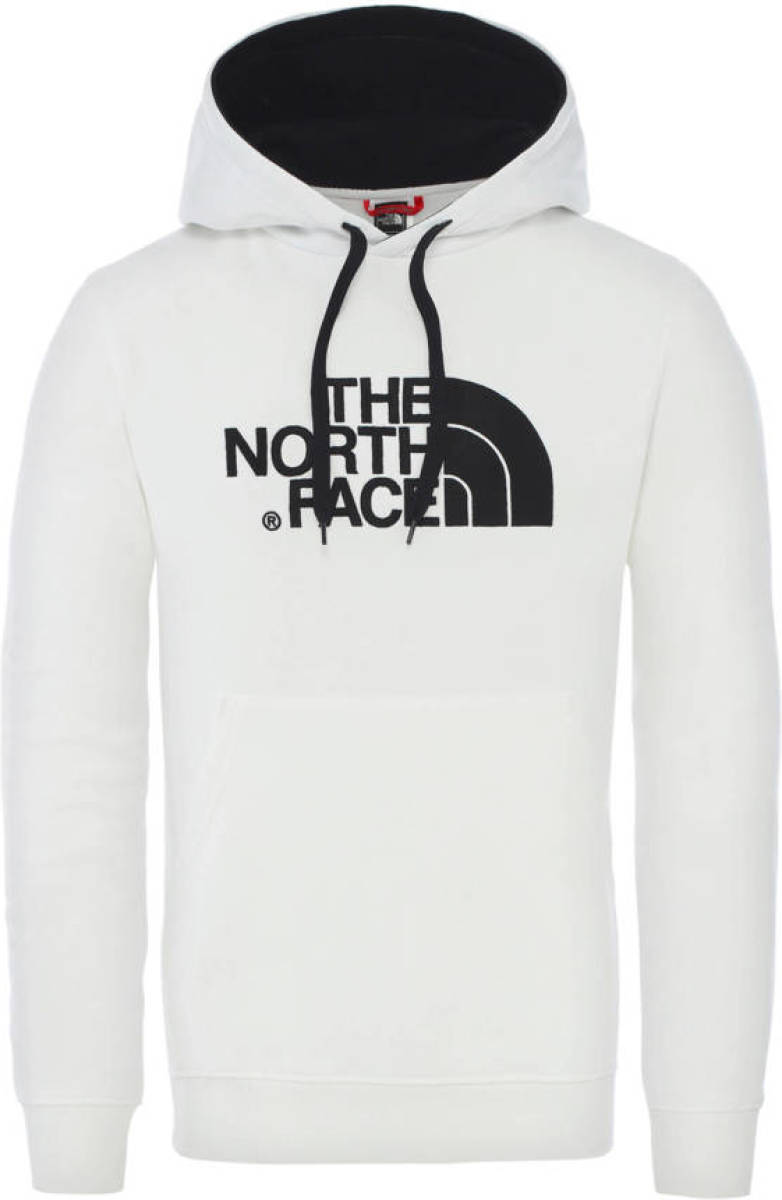 The North Face hoodie wit/zwart