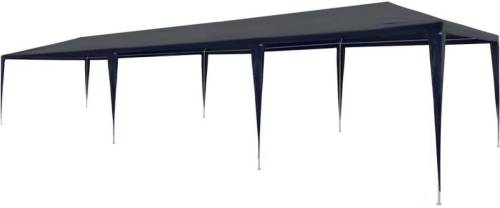 VidaXL Partytent 3x9 m PE blauw