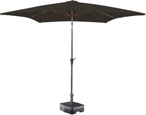 Kopu ® vierkante parasol Altea 230x230 cm - Antraciet