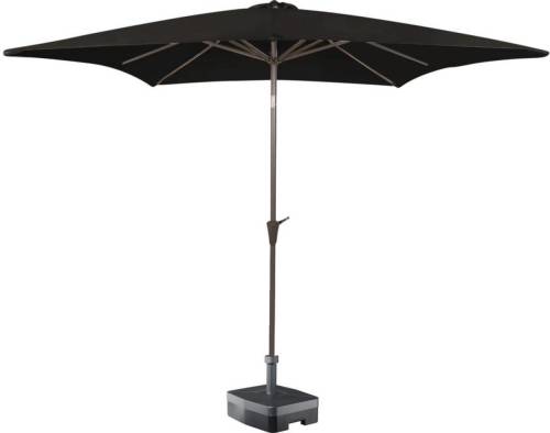 Kopu ® vierkante parasol Altea 230x230 cm - Black
