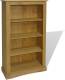 VidaXL Boekenkast grenenhout met 4 planken Corona-stijl 81x29x150 cm