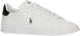 Ralph Lauren Heritage Court II leren sneakers wit/donkerblauw