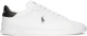 Ralph Lauren Heritage Court II leren sneakers wit/donkerblauw