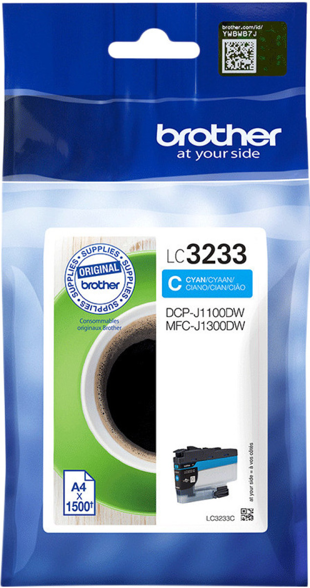 Brother LC-3233C Cartridge Cyaan