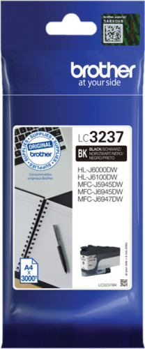 Brother LC-3237BK Cartridge Zwart