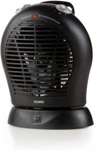 Domo DO7324F - Ventilatorkachel - Oscillerend - Zwart