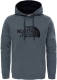 The North Face hoodie grijsblauw