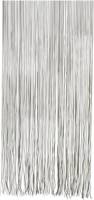 Merkloos Vliegengordijn/deurgordijn PVC twist zwart - 90 x 220 cm - Insectenwerende vliegengordijnen