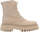 Bronx Groov-y leren veterboots camel