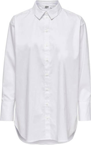 Only Lang Overhemd Dames White