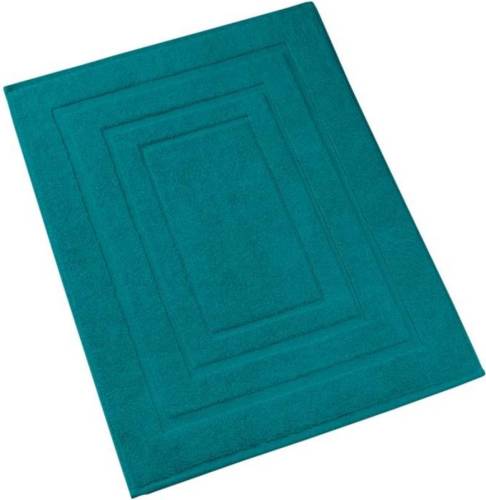 De Witte Lietaer Pacifique badmat - 100% katoen - Badmat (50x75 cm) - Lake Green