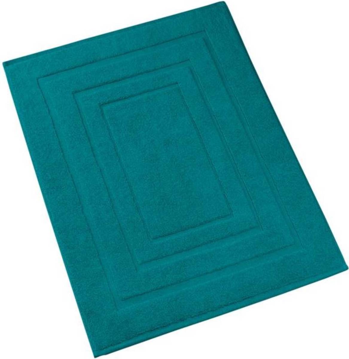De Witte Lietaer Pacifique badmat - 100% katoen - Badmat (50x75 cm) - Lake Green