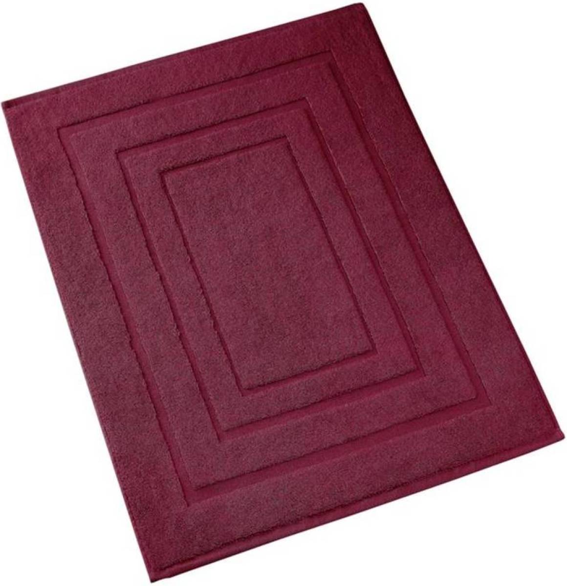 De Witte Lietaer Pacifique badmat - 100% katoen - Badmat (50x75 cm) - Beet Red