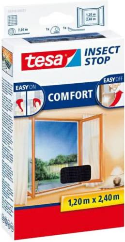 Tesa - 55918 - Comfort - Raamhor - 120x240 cm, Zwart