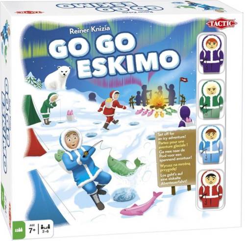 Tactic gezelschapsspel Go Go Eskimo 2-6 spelers