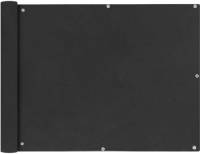 VidaXL Balkonscherm 90x600 cm oxford stof antraciet
