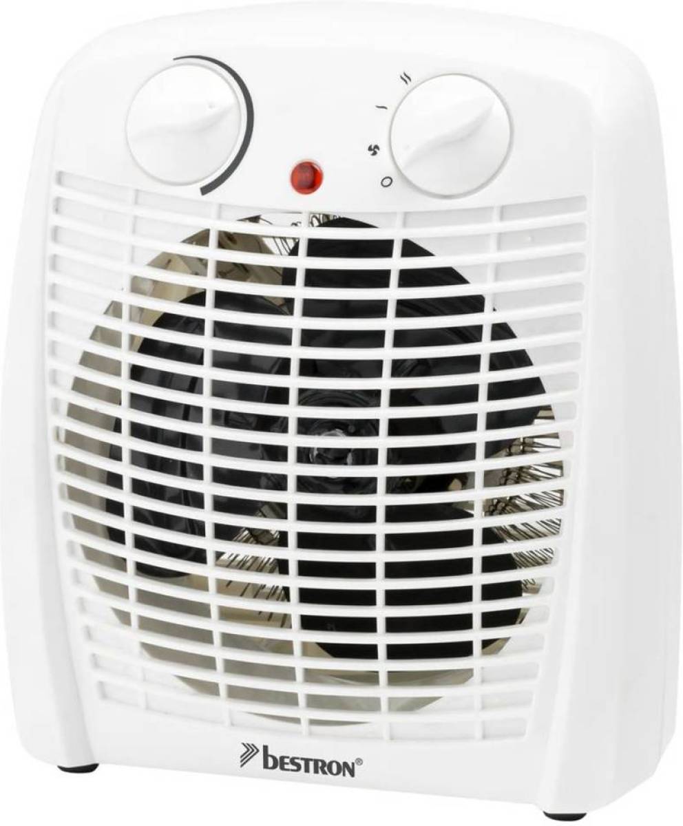 Bestron Ventilatorverwarming 2000 W wit AFH211W