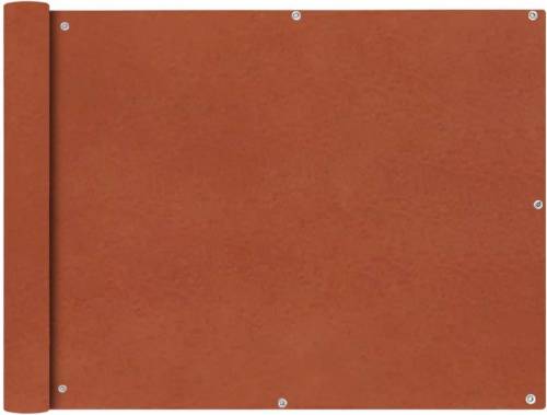 VidaXL Balkonscherm Oxford textiel 90x600 cm terracotta