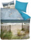 Snoozing Beach flanel dekbedovertrek - Lits-jumeaux (240x200/220 cm + 2 slopen) - Flanel - Multi