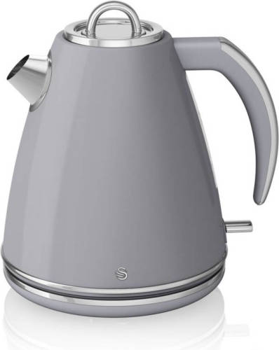 Swan Retro Waterkoker 1.5 L Grijs