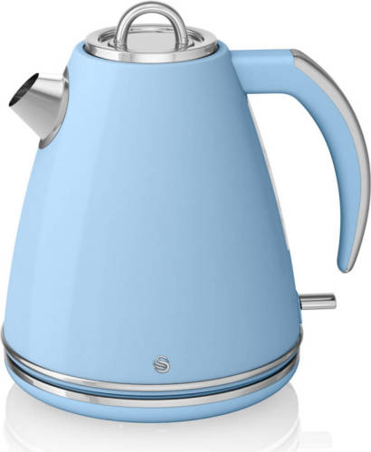 Swan Retro Waterkoker 1.5 L Blauw