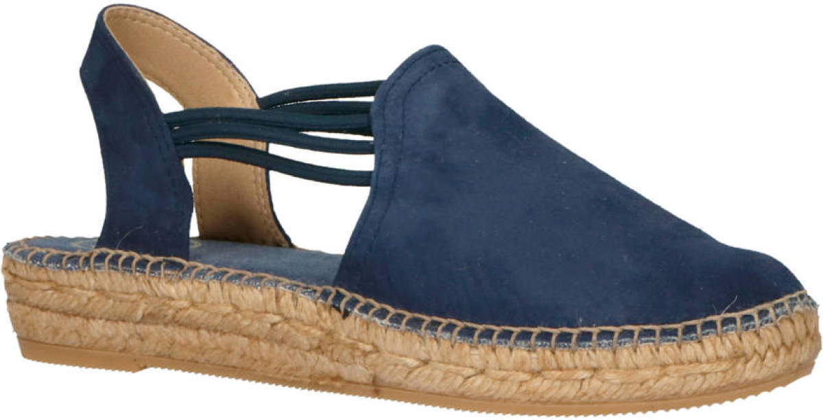 Toni pons Nuria suède espadrilles blauw