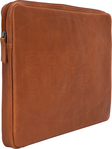 BlueBuilt 17 inch Laptophoes breedte 40 cm - 41 cm Leer Cognac