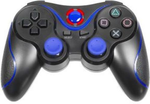 Tracer Blue Fox Gamepad Playstation 3 Bluetooth Zwart, Blauw