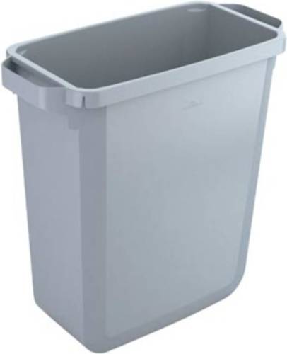 Merkloos Durable afvalbak Durabin 60 liter, grijs
